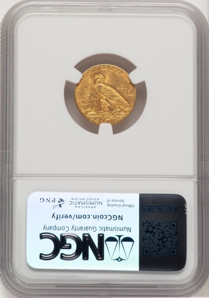 1911 $2 1/2 63 NGC