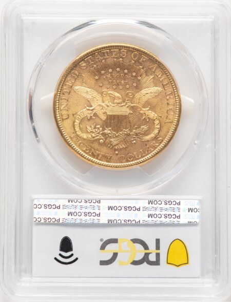 1883-S $20 PCGS Secure 63 PCGS