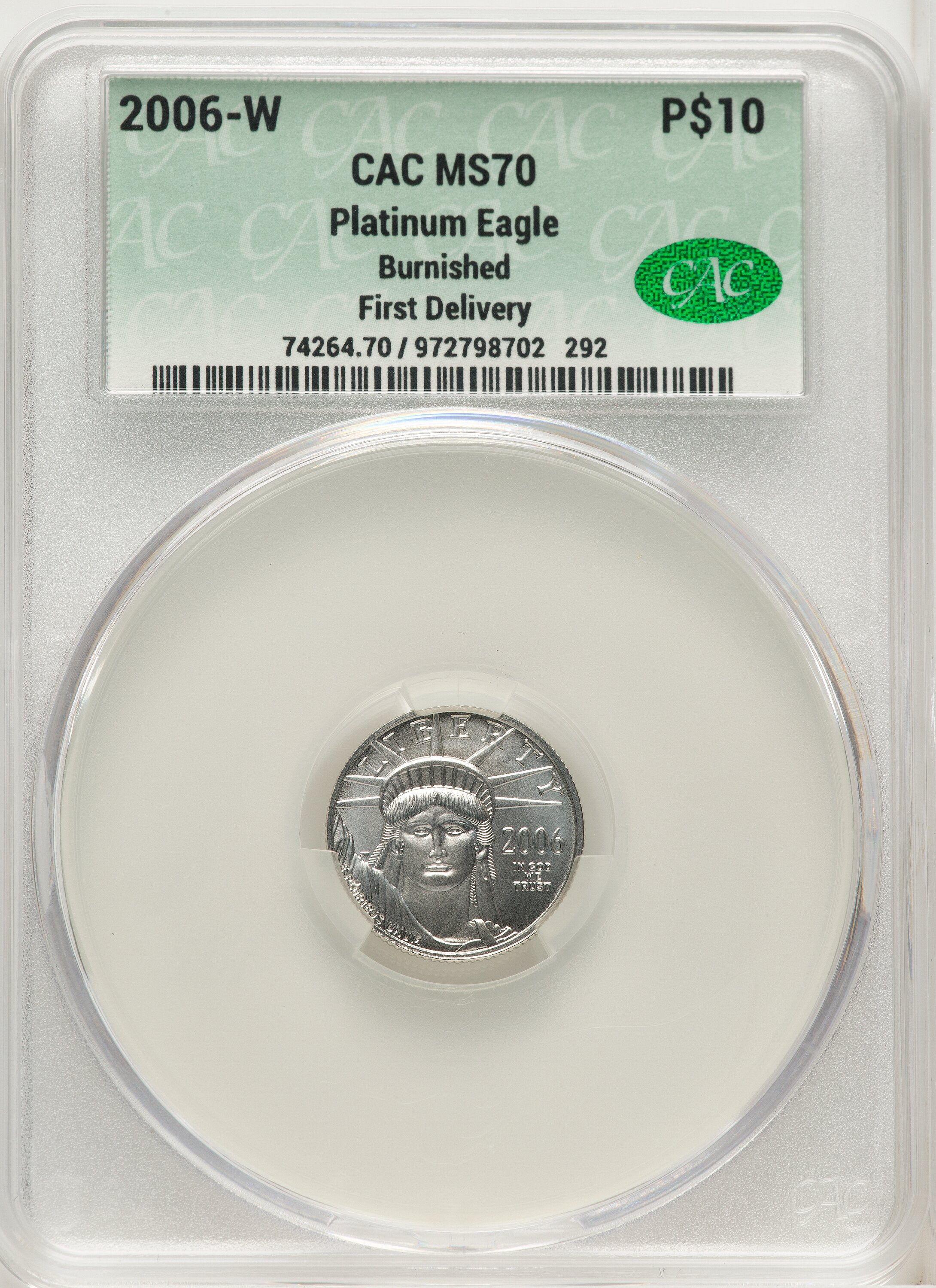 BU Platinum 70 CACG