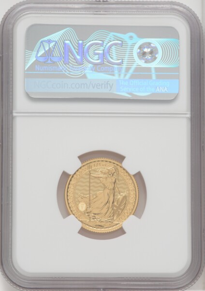 2023 G.B. G25 BRITANNIA-KC III OBVERSE 4TH COIN STRUCK 70 NGC