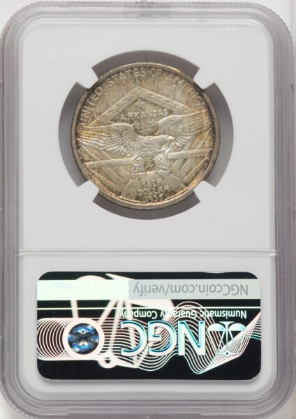 1935 50C Arkansas, MS 67 NGC