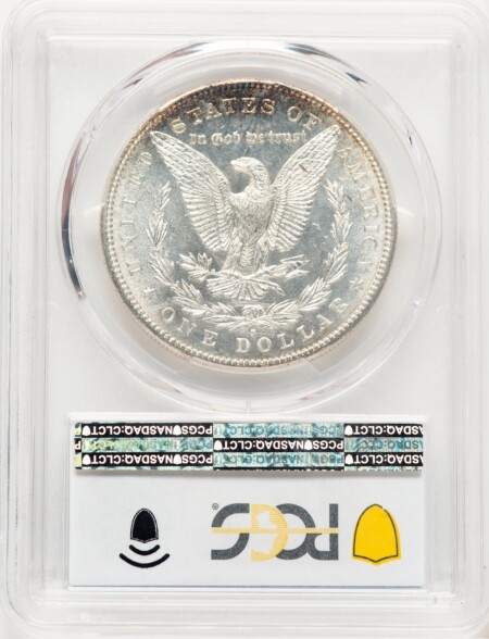 1886-S S$1, DM PCGS Secure 63 PCGS