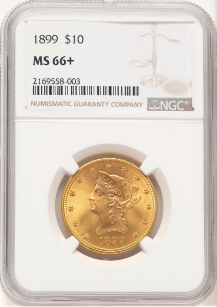 1899 $10 NGC Plus 66 NGC