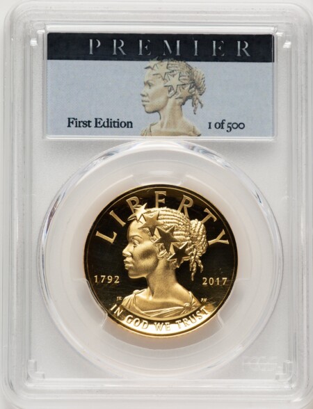 2017-W G$100 American Liberty High Relief, DC 70 PCGS