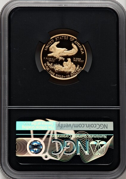 2020-W $10 Quarter-Ounce Gold Eagle, DC Miles Standish 70 NGC