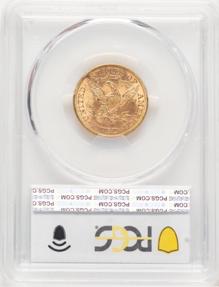 1891 $5 64 PCGS