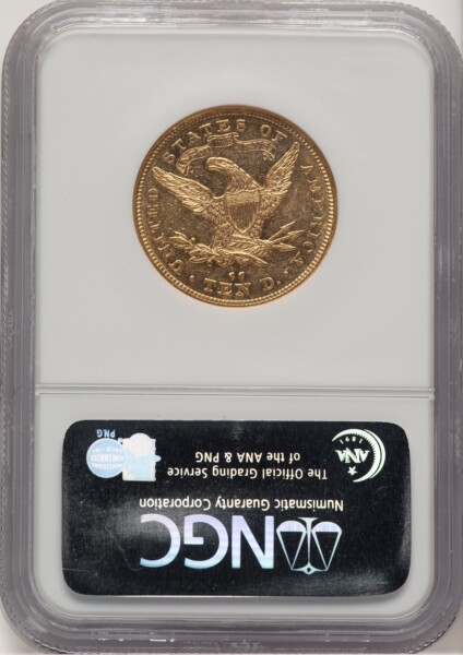 1880-CC $10 CAC 58 NGC