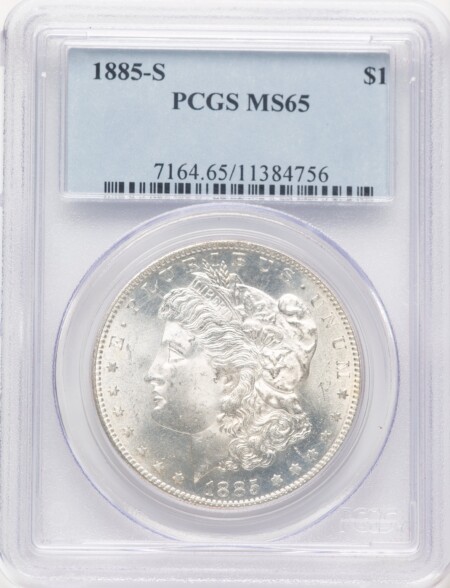 1885-S S$1 65 PCGS