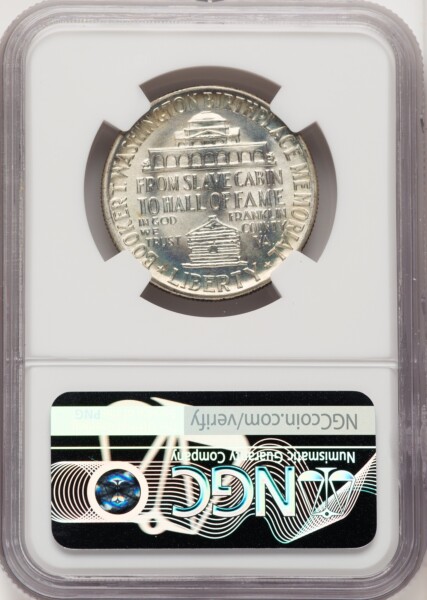 1949 50C Booker T. Washington, MS NGC Plus 67 NGC