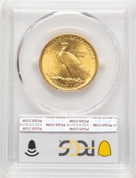 1907 $10 No Motto PCGS Secure 65 PCGS