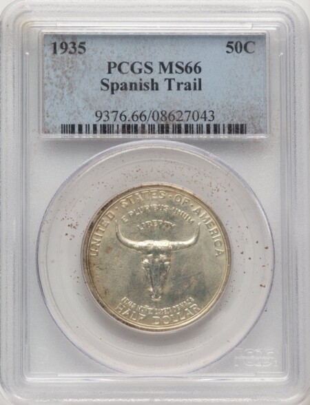 1935 50C Spanish Trail, MS 66 PCGS