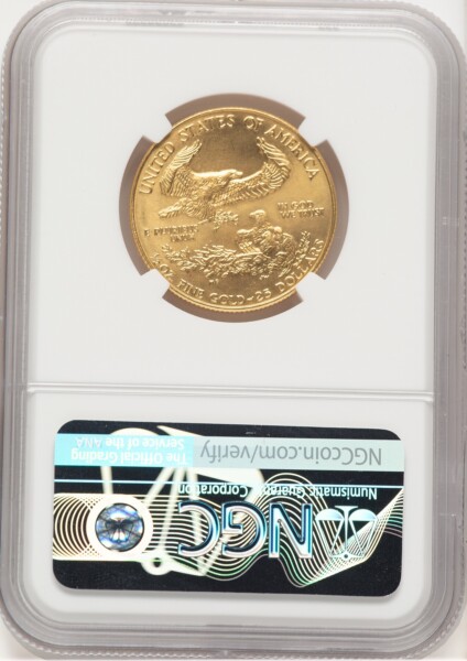 1989 Gold Eagle 1/2oz Don Everhart 69 NGC