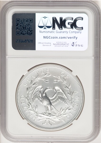 2024-(P) Silver 230th Anniversary Flowing Hair Medal Brown Label 70 NGC