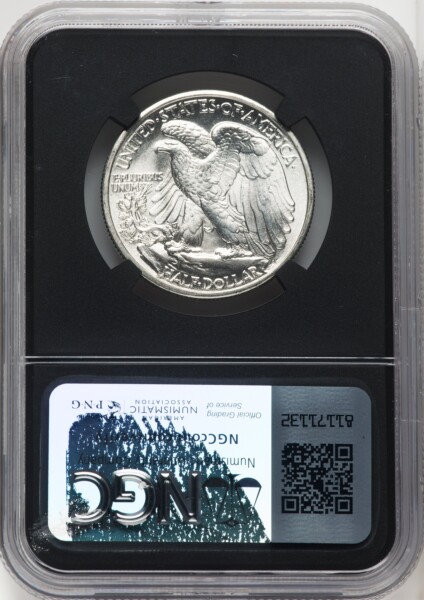 1939 50C NGC Plus Mike Castle Blk Core Franklin Series 67 NGC