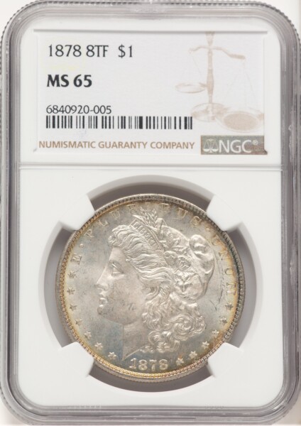 1878 8TF S$1 65 NGC