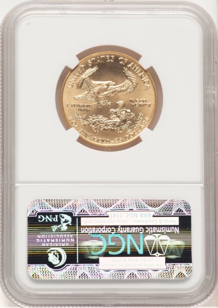 1996 Gold Eagle 1/2 oz Brown Label 69 NGC
