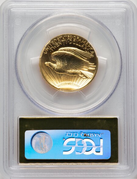 2009 G$20 Ultra High Relief Gold Foil 70 PCGS
