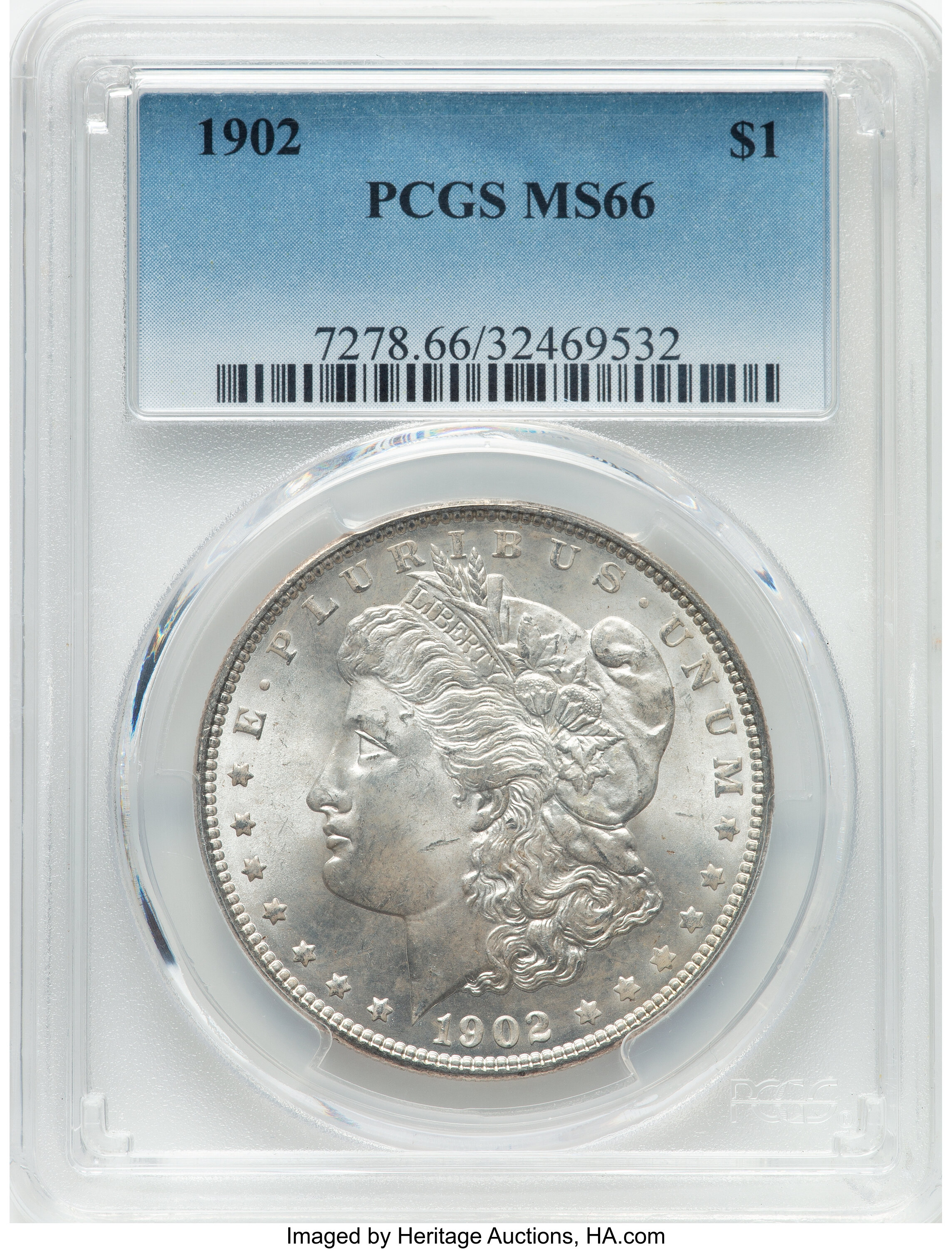 1902 S$1 66 PCGS