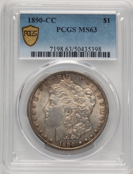 1890-CC S$1 PCGS Secure 63 PCGS
