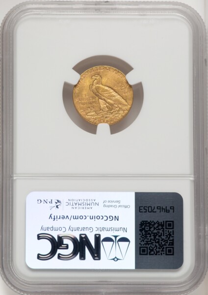 1908 $2 1/2 64 NGC