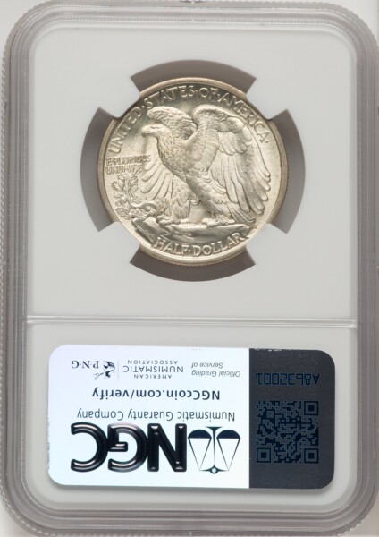 1917-D 50C OBVERSE 65 NGC