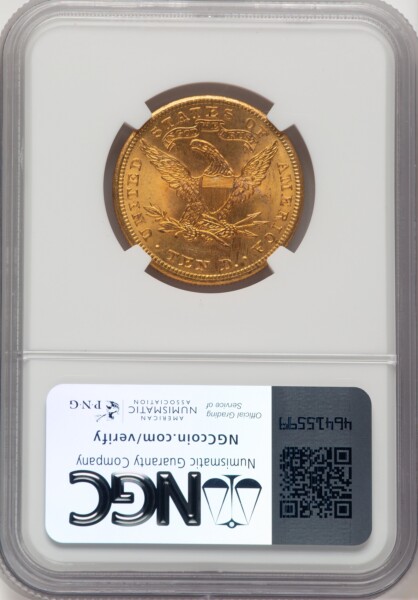 1901 $10 65 NGC