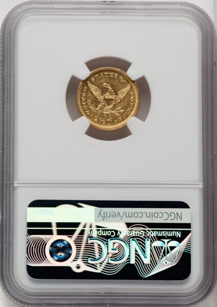 1864 $2 1/2 60 NGC