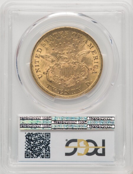 1872 $20 61 PCGS