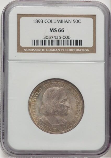 1893 50C COLUMBIAN 66 NGC