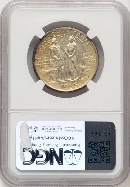 1935/34-S 50C Boone, MS 67 NGC