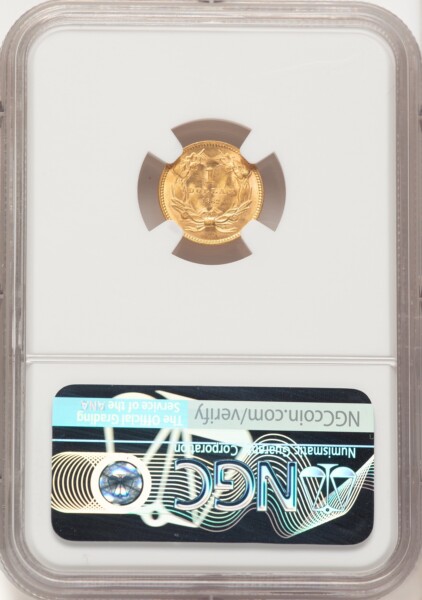 1862 G$1 CAC 65 NGC