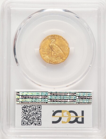 1911 $2 1/2 PCGS Secure 63 PCGS
