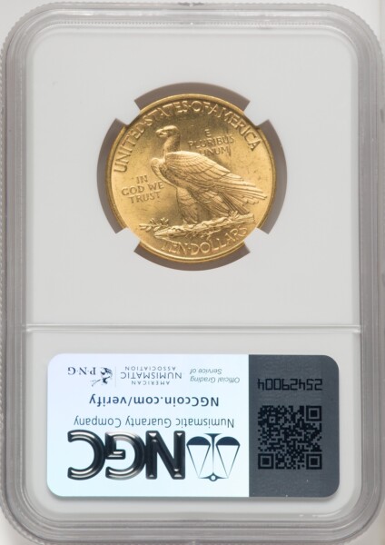 1913 $10 65 NGC