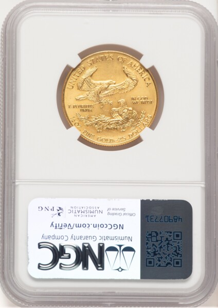 1995 Gold Eagle 1/2 oz Brown Label 69 NGC