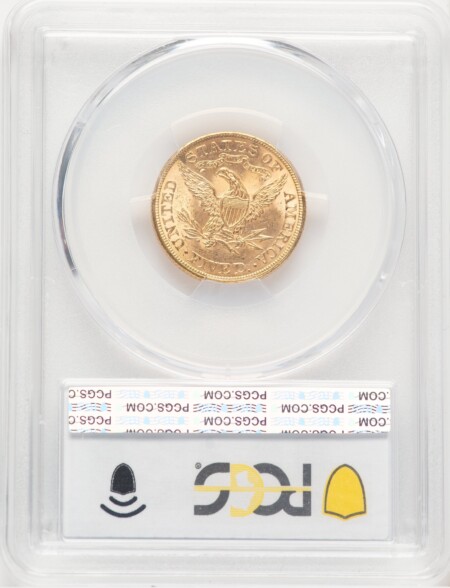1891 $5 64 PCGS