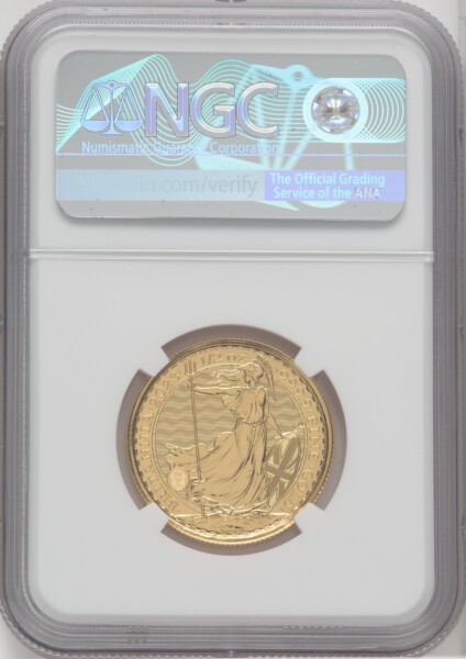 2023 G.B. G50 BRITANNIA-KC III OBVERSE 9TH COIN STRUCK 70 NGC