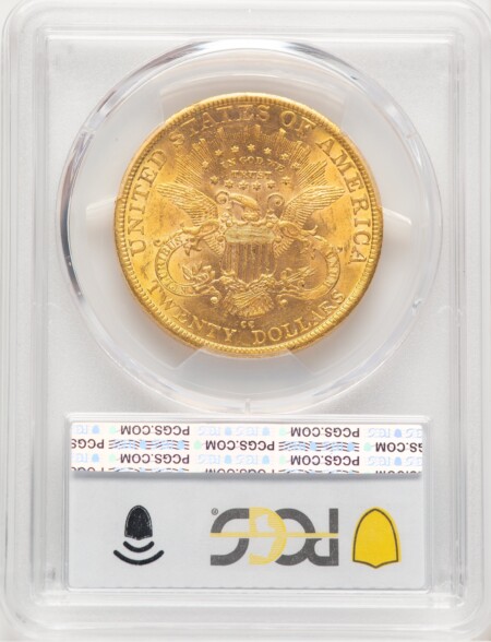 1883-CC $20 PCGS Secure 61 PCGS