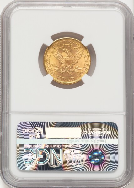 1899 $5 66 NGC