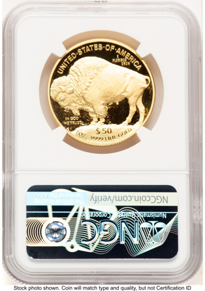 2016-W Proof Gold Buffalo 1 oz Mike Castle 70 NGC