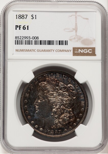 1887 S$1 61 NGC
