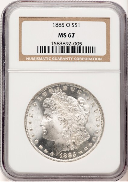 1885-O S$1 67 NGC