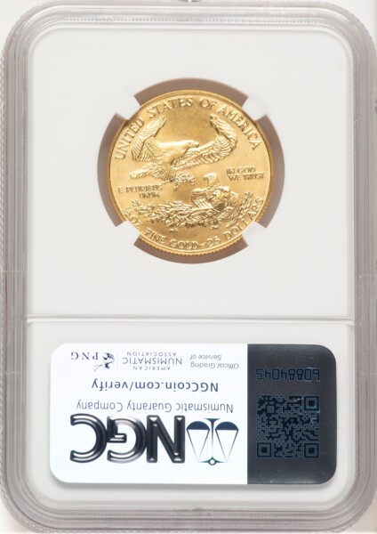 1987 Gold Eagle 1/2 oz Brown Label 69 NGC