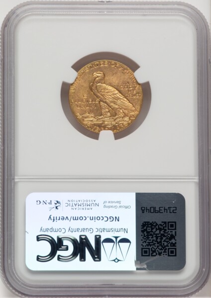 1915 $5 65 NGC