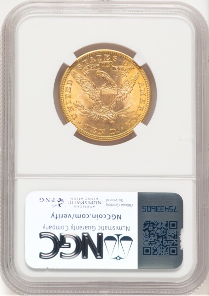 1901 $10 65 NGC