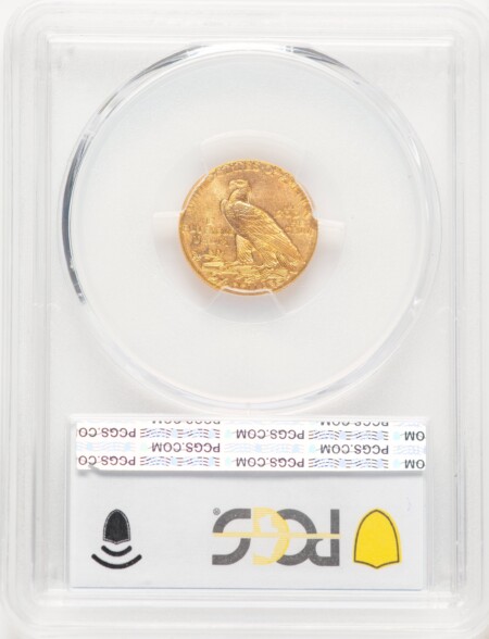 1913 $2 1/2 PCGS Secure 64 PCGS