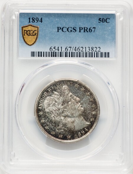 1894 50C PCGS Secure 67 PCGS