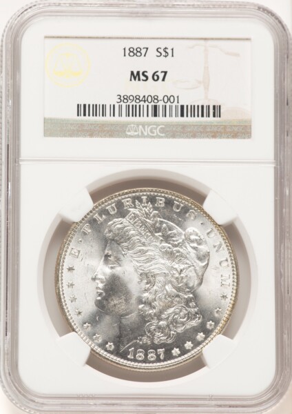 1887 S$1 67 NGC