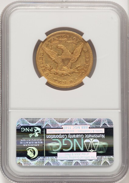 1870-CC $10 40 NGC