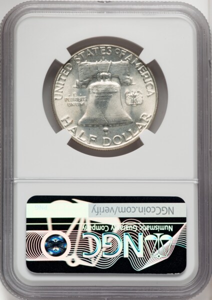 1961-D 50C, FL 66 NGC