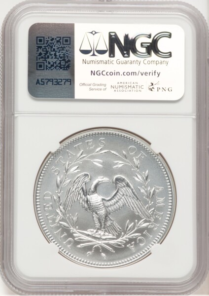 2024-(P) Silver 230th Anniversary Flowing Hair Medal FDI Flowing Hair Label 70 NGC
